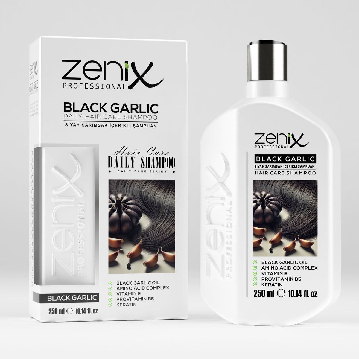 Zenix Black Garlic Hair Shampoo 250 ml