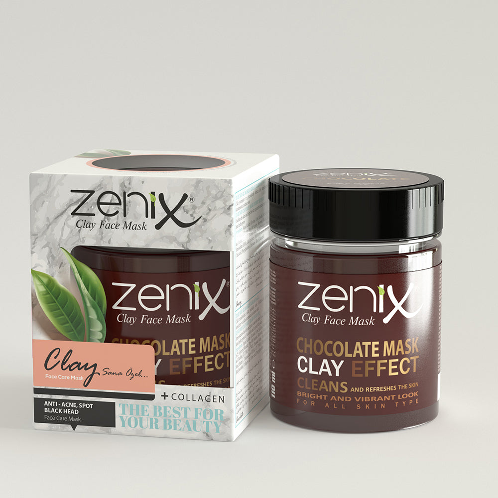 Zenix Maskë me Argjilë Natural Series Çokollatë 190 g