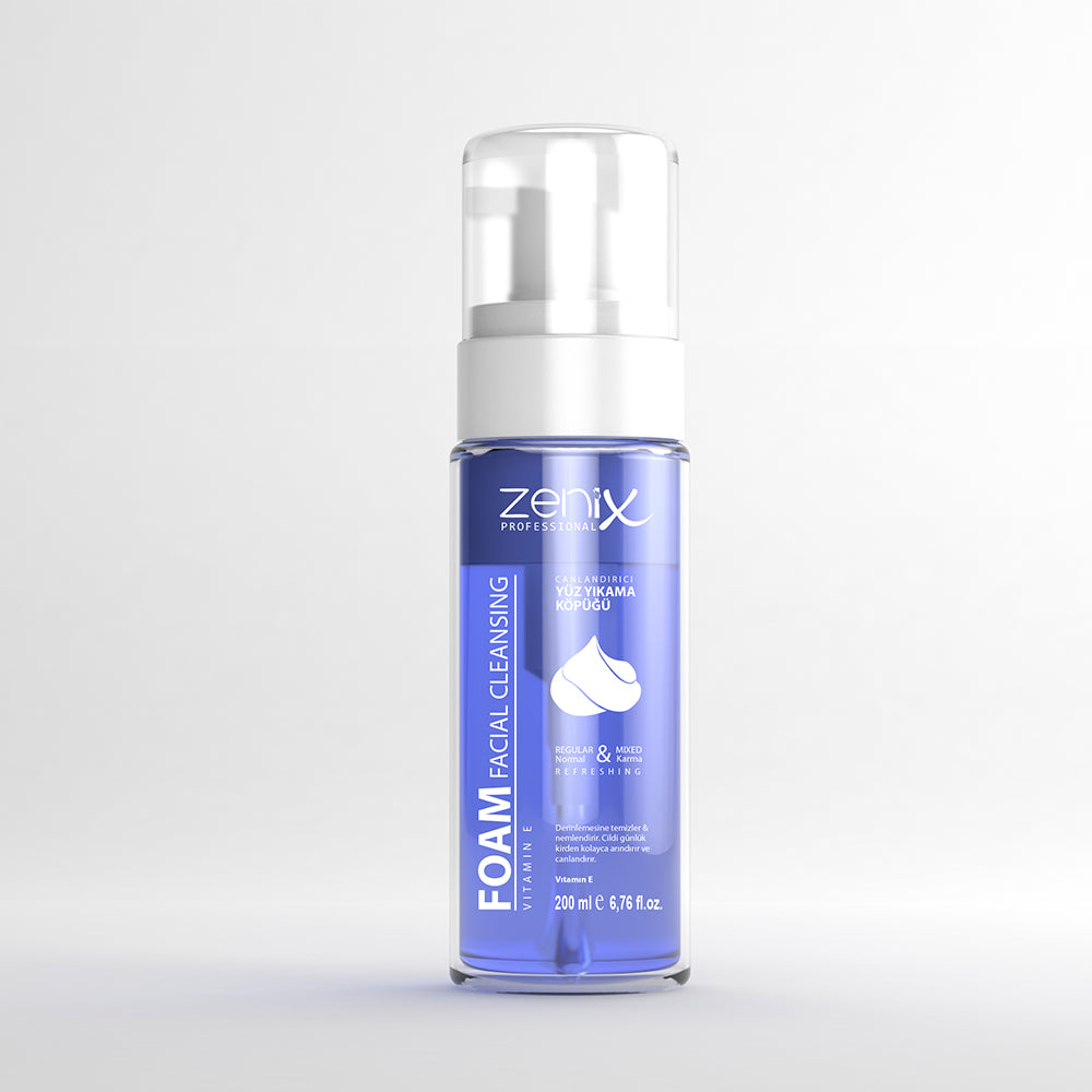 Zenix Shkumë Pastruese për Fytyrën Vitaminë E 200 ml