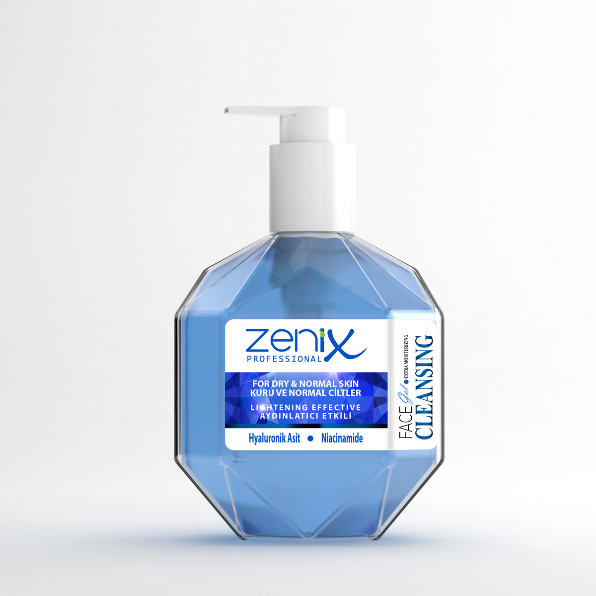 Zenix Xhel Pastrues për Fytyrën, Lëkurë e Thatë & Normale