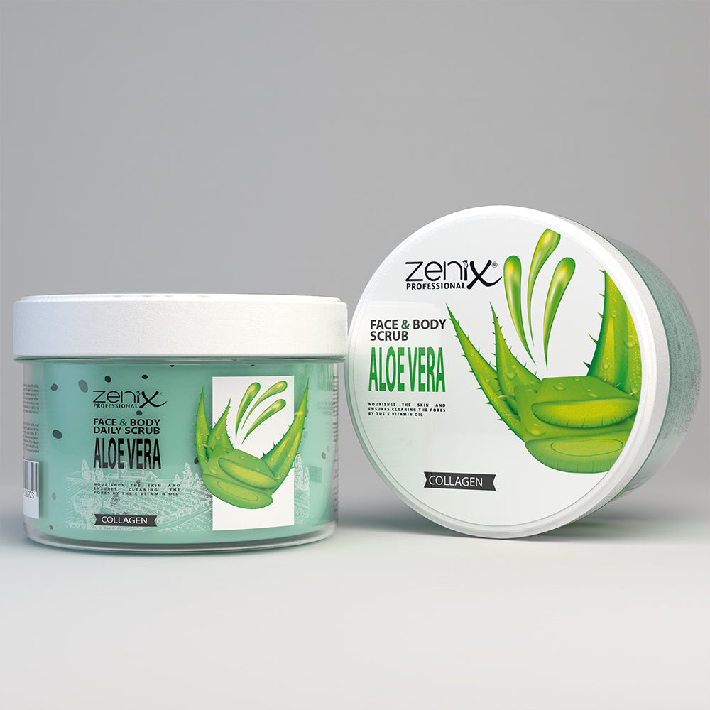 Zenix Skrab Ditor për Fytyrën Aloe Vera 275 ml