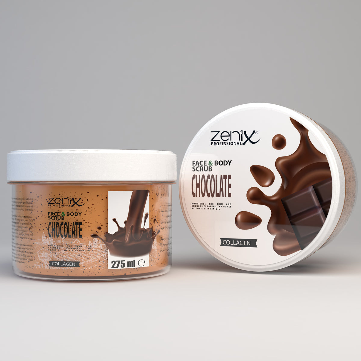 Zenix Skrab Ditor për Fytyrën Çokollatë 275 ml