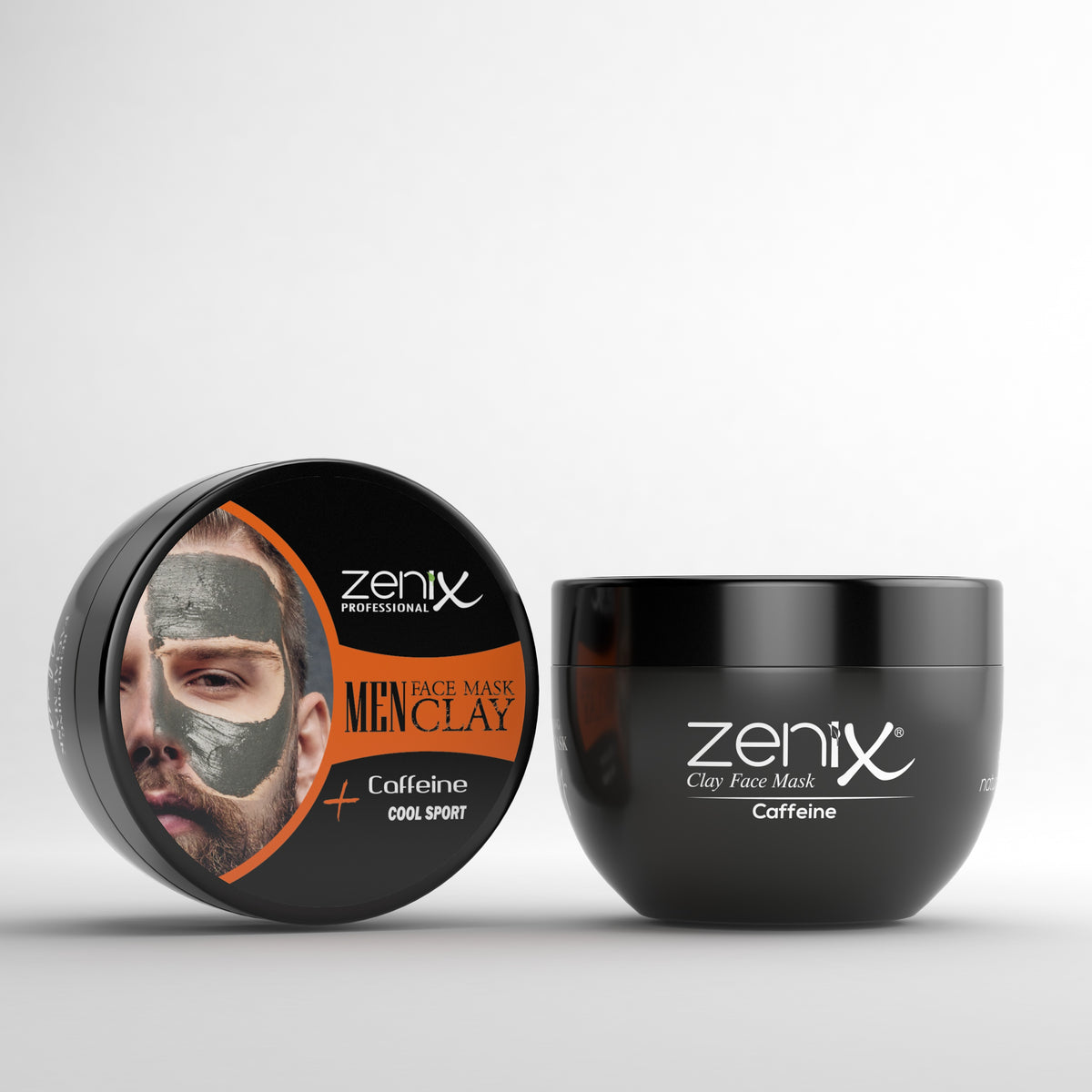 Zenix Men Series Face Mask Clay Caffeine 350 g