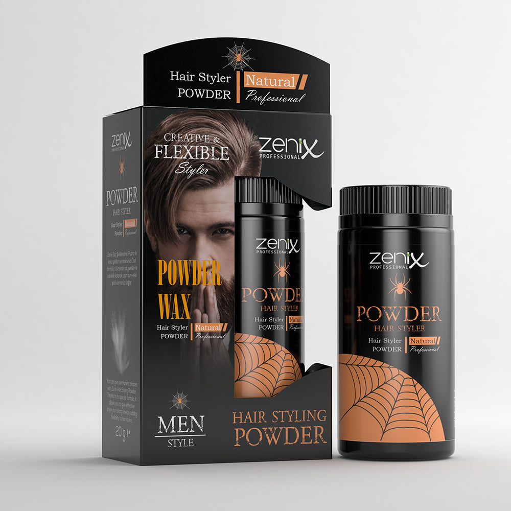 Zenix Powder Wax Natural për Flokët 20 g